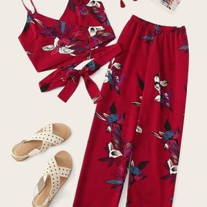 Plus Size Floral Set